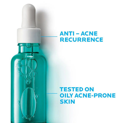 La Roche-Posay Effaclar Ultra Concentrated Serum Triacid Skin Revitalizing Anti-Acne Fade Red Stracks Shrink Pores Essence 30ML