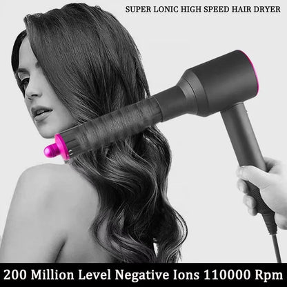 New Leafless Hair Dryer Negative Lon Hair Care Professinal  Powerful Hairdryer