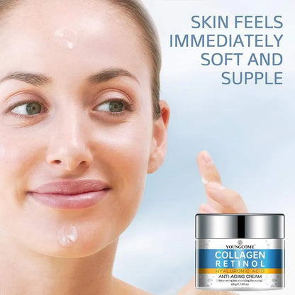 Youngcome Collagen Face Cream Retionl Repairing Moisturizing Nourishing Cream Anti-aging Skin Facial Cream Face Skin Care
