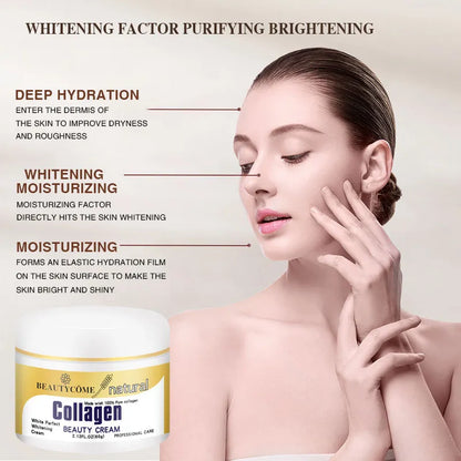 BEAUTYCOME Face Collagen Cream Anti Wrinkle Anti Aging Dark Spot Remover For Face Serum Whitening Cream Face Creams Skin Care