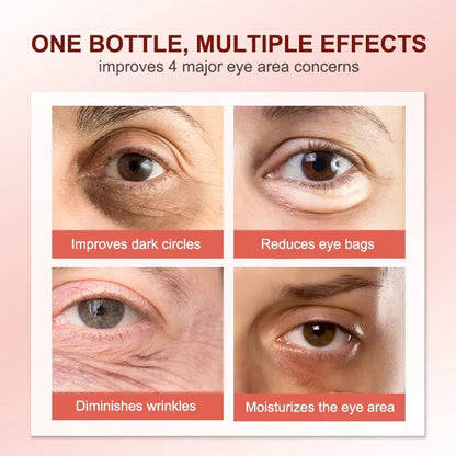 AUQUEST Dark Circles Remover Eye Cream Peptide Anti-Puffiness Eye Bags Wrinkle Cream Moisturizing Skin Lifting Firming Eye Care
