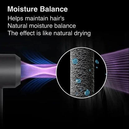 New Leafless Hair Dryer Negative Lon Hair Care Professinal  Powerful Hairdryer