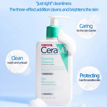 Original CeraVe Facial Cleanser Foaming Cleanser SA Smoothing Cleanser Hydrating Body Lotion Whitening Moisturizing Skin Care