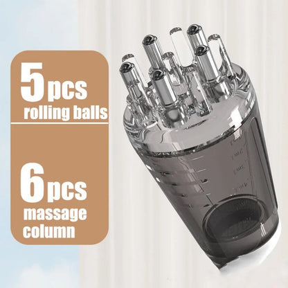 Portable Scalp Comb Massager & Oil Applicator