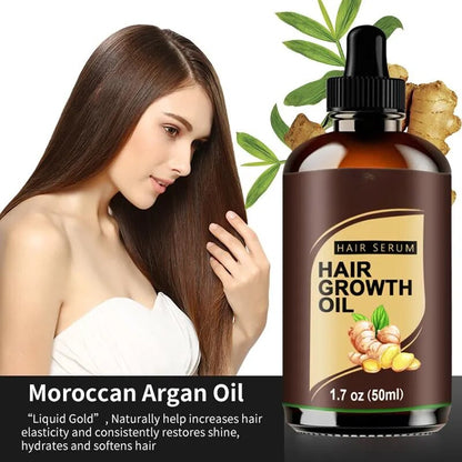Powerful Hair Growth Oil Prevent Hair Loss Products Essence Liquid Treatment for Men and Women Repair Shampoo Hair Care